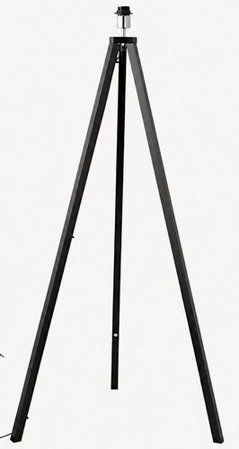 Black wooden floor - black,