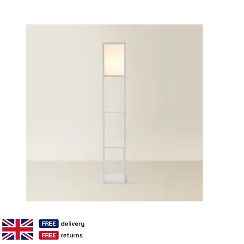 Modern white wooden floor - white,